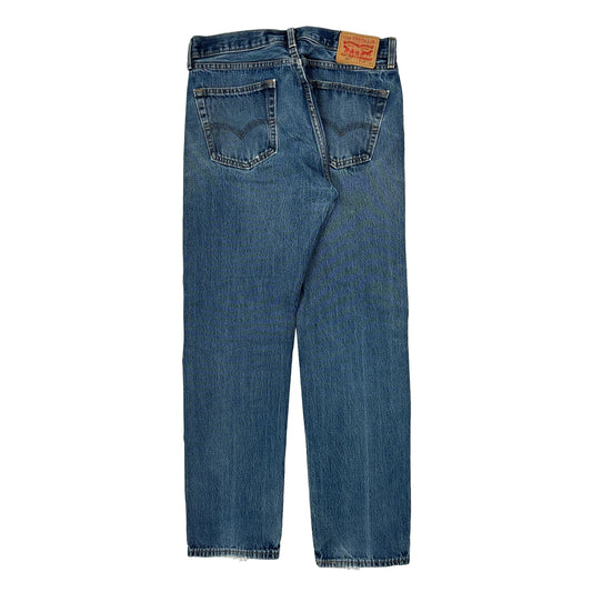 Levis Jeans - 32W 31L Blue Cotton