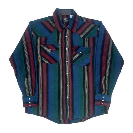 Rock Creek Striped Shirt - XL Multicoloured Acrylic