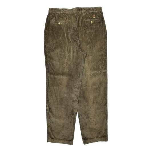 Tommy Hilfiger Cord Trousers - 37″ Waist Brown Cotton