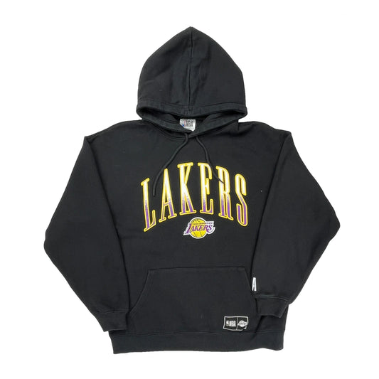 Los Angeles Lakers Nba Graphic Hoodie - Large Black Cotton