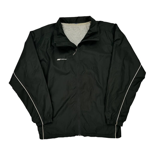Reebok Windbreaker - 2XL Black Polyester