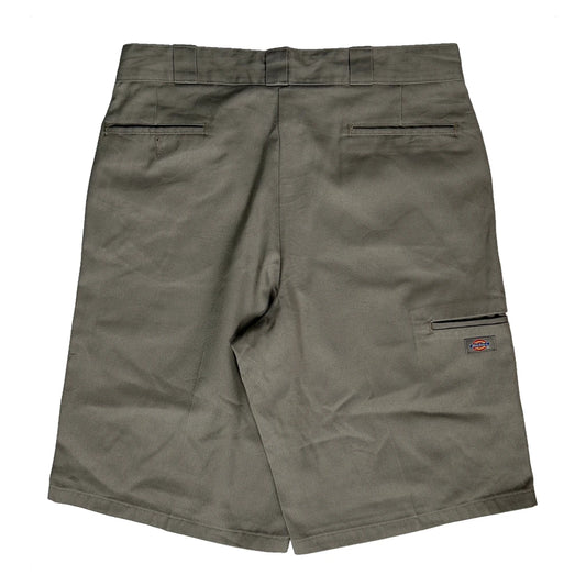 Dickies Chino Shorts - 34W 10L Grey Cotton
