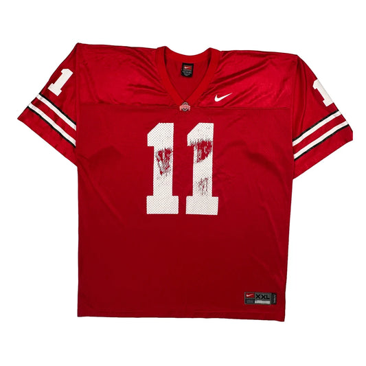 Ohio State Buckeyes Nike Football Jersey - 2XL Red Polyester