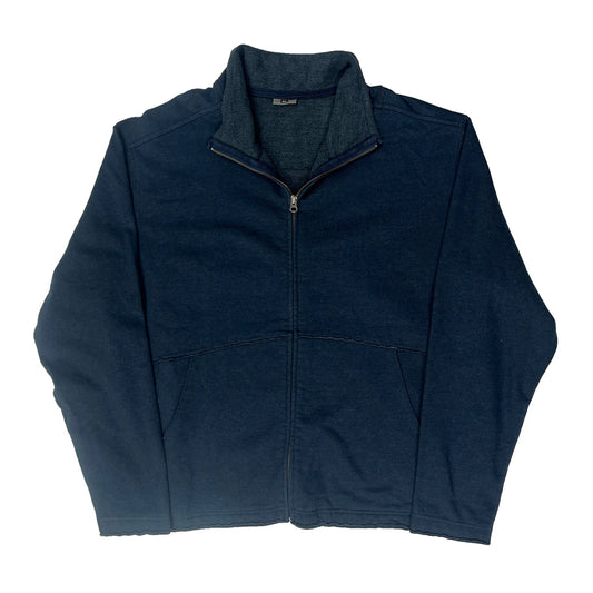 Rei Fleece Jacket - XL Navy Polyester Blend