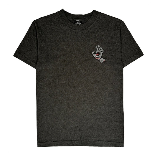 Santa Cruz Graphic T-Shirt - Small Grey Cotton