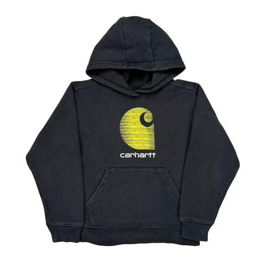 Age 8-10 Carhartt Hoodie - Small Black Cotton