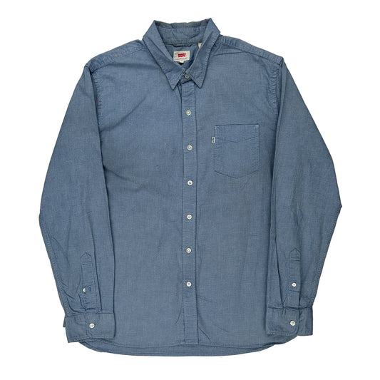 Levis Shirt - Large Blue Cotton