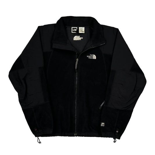 Vintage The North Face Fleece Jacket - Medium Black Polyester