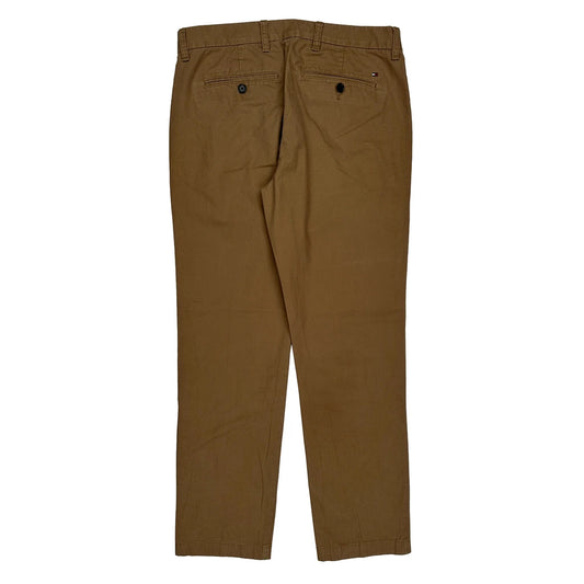 Tommy Hilfiger Chinos - 30W 30L Brown Cotton