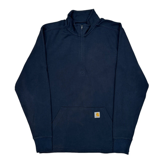 Carhartt Zip Up - Medium Navy Cotton