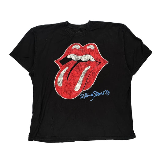 Rolling Stones Band T-Shirt - 3XL Black Cotton