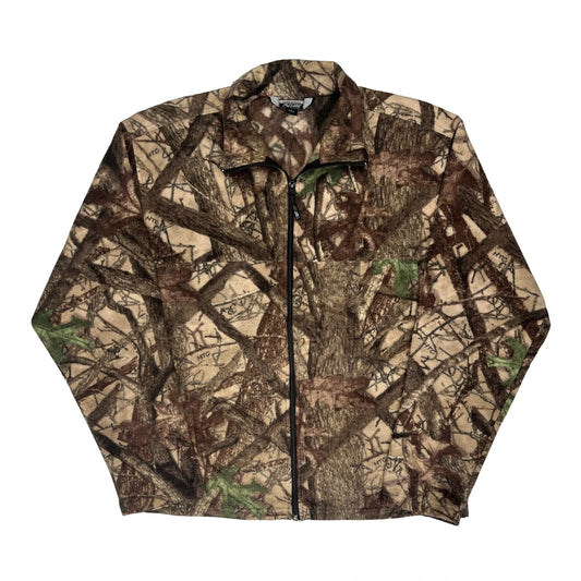 Guide Series Camo Fleece Jacket - Medium Camo Polyester
