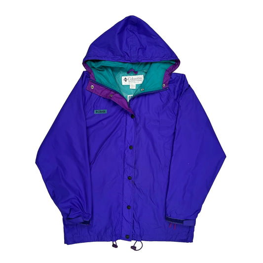 Omni-Tech Columbia Windbreaker - Medium Purple Nylon