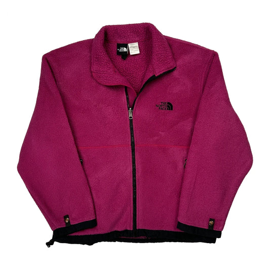 The North Face Fleece Jacket - Medium Pink Polyester