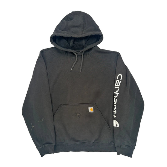 Carhartt Hoodie - Large Black Cotton