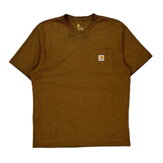 Carhartt T-Shirt - Medium Brown Cotton