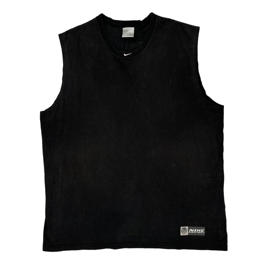 Nike Vest - XL Black Cotton