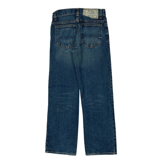 Polo By Ralph Lauren Baggy Jeans - 27W UK 8 Dark Wash Denim