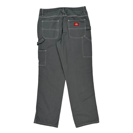 Dickies Carpenter Trousers - 32W 29L Grey Cotton