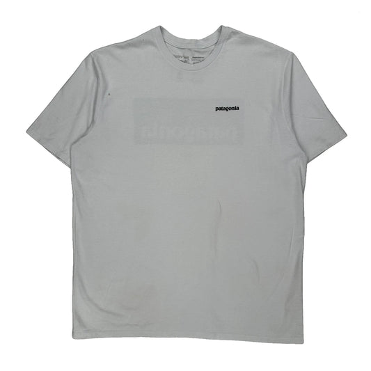 Patagonia Graphic T-Shirt - Large White Cotton