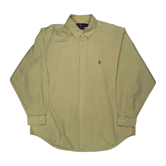 Ralph Lauren Shirt - XL Yellow Cotton