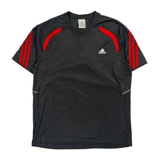 Adidas Football Shirt - XL Black Polyester