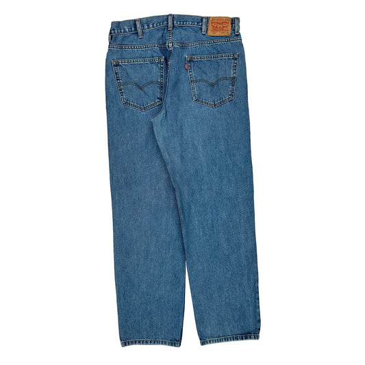 550 Levis Jeans - 36W 33L Blue Cotton