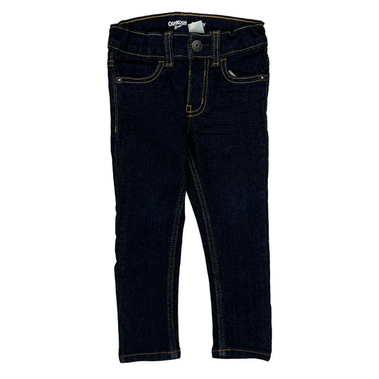 Age 2 Oshkosh Skinny Jeans - 2XS Dark Wash Cotton Blend