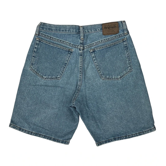 Wrangler Denim Shorts - 30W 8L Blue Cotton