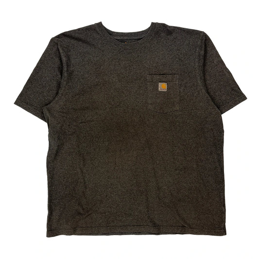 Carhartt T-Shirt - 2XL Grey Cotton