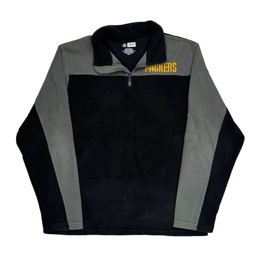 Packers Nfl Football Fleece - Medium Black Polyester