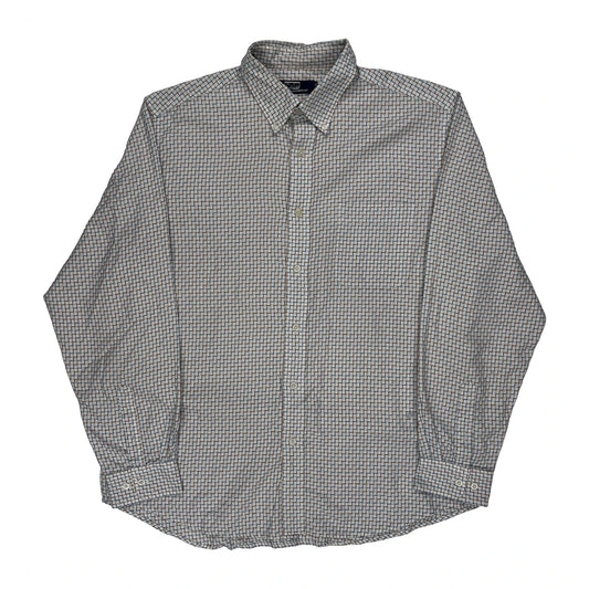 Polo By Ralph Lauren Checked Shirt - XL White Cotton