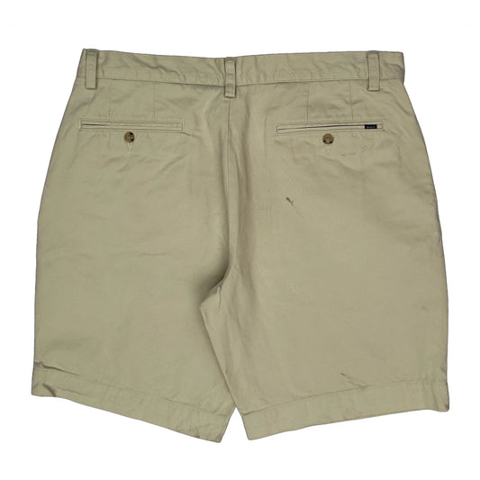 Vintage Polo By Ralph Lauren Chino Shorts - 34W 7L Beige Cotton