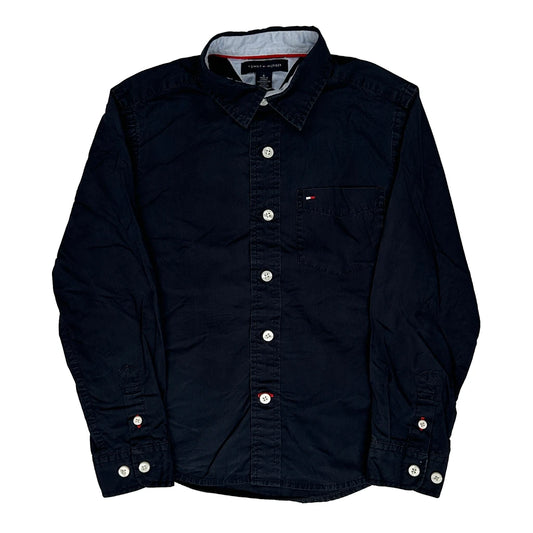 Age 6 Tommy Hilfiger Shirt - Small Navy Cotton