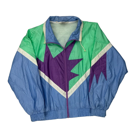 London Fog Shell Jacket - XL Blue Nylon