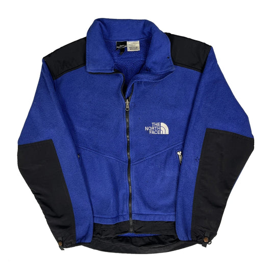 The North Face Fleece Jacket - Medium Blue Polyester
