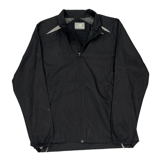 New Balance Jacket - Medium Black Polyester