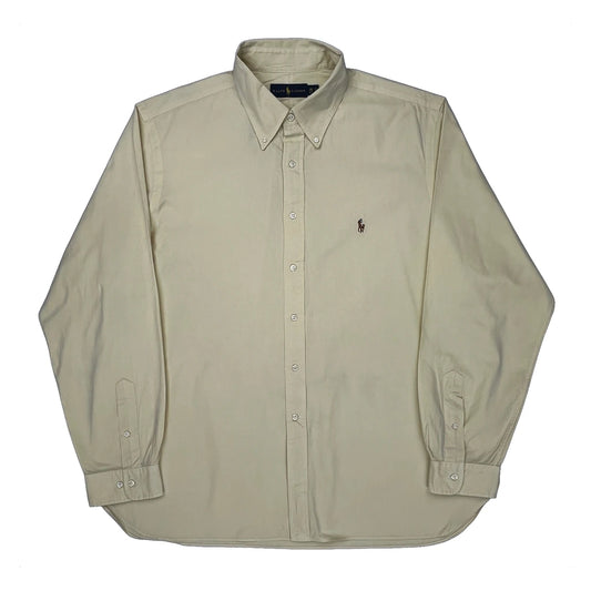 Ralph Lauren Shirt - 2XL Beige Cotton