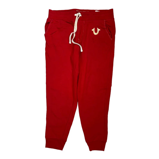 True Religion Joggers - Large Red Cotton