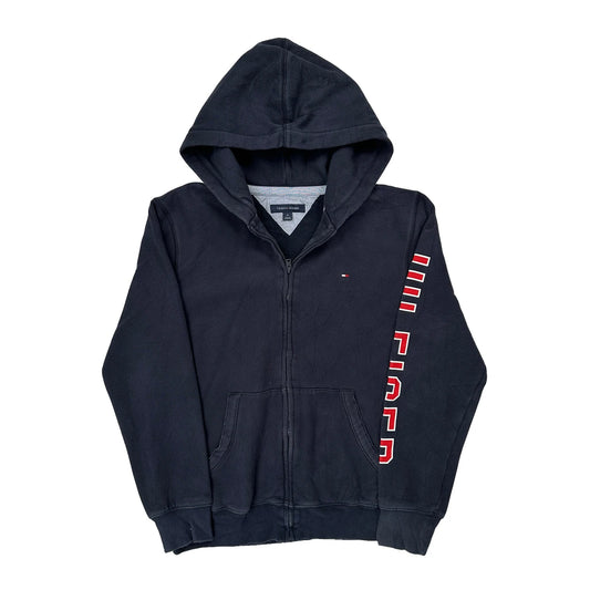 Tommy Hilfiger Spellout Hoodie - Medium Navy Cotton