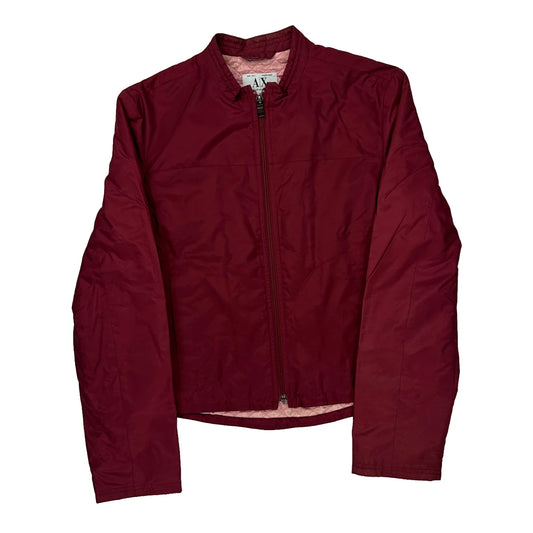 Armani Exchange Jacket - Medium Red Polyester
