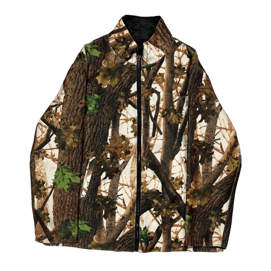Mossy Oak Camo Jacket - XL Green Polyester