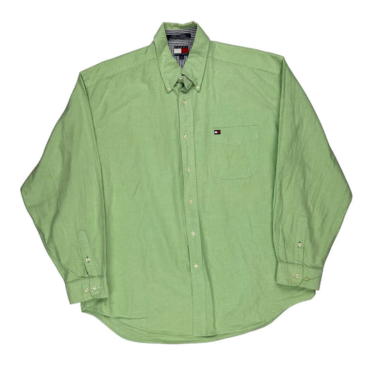 Tommy Hilfiger Shirt - XL Green Cotton