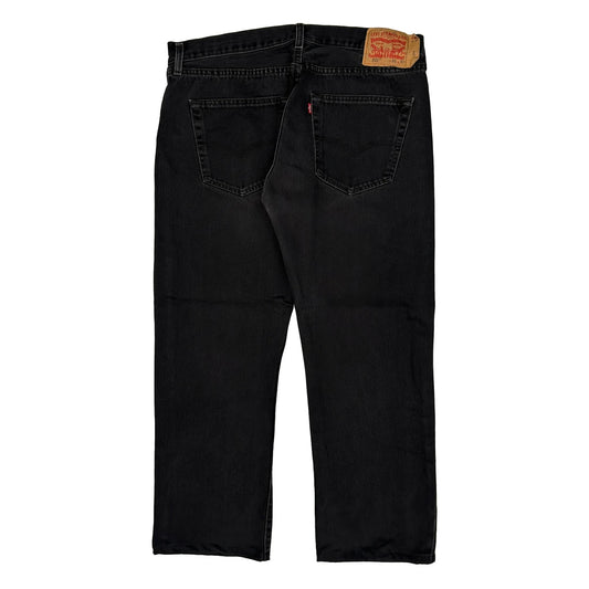 Vintage 501 Levis Jeans - 36W 30L Black Cotton