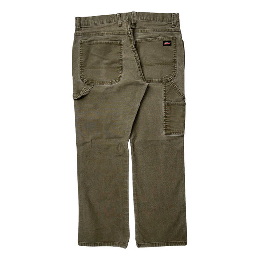 Dickies Carpenter Trousers - 31W 29L Grey Cotton