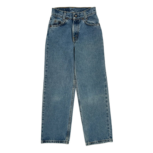 Age 10 550 Levis Slim Jeans - Medium Blue Cotton
