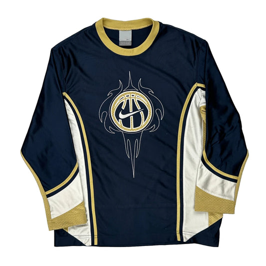 Age 12 Nike Jersey - Medium Navy Polyester