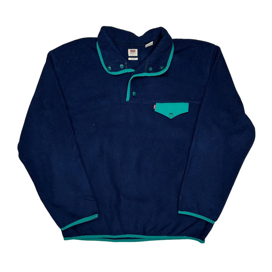 Levis Fleece - Small Navy Polyester