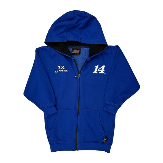 Vintage Stewart Chase Authentics Nascar Hoodie - Small Blue Cotton