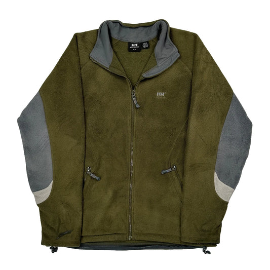 Helly Hansen Fleece Jacket - Medium Green Polyester